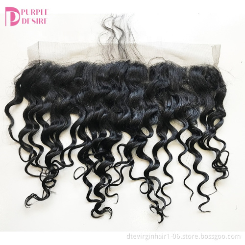 wholesale loose curly Indian human remy hair bundle, natural loose curly virgin bundles with closure